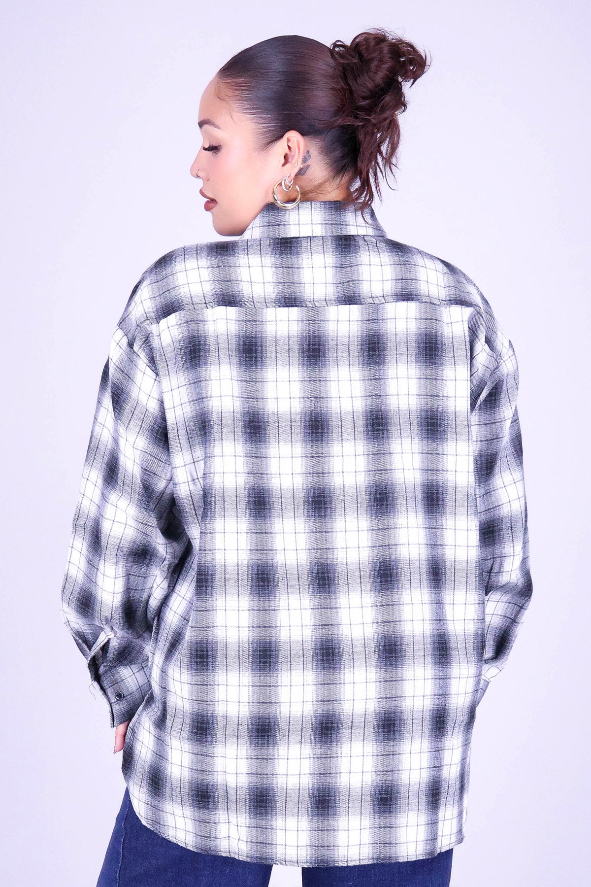 IF YOU REMEMBER PLAID TOP