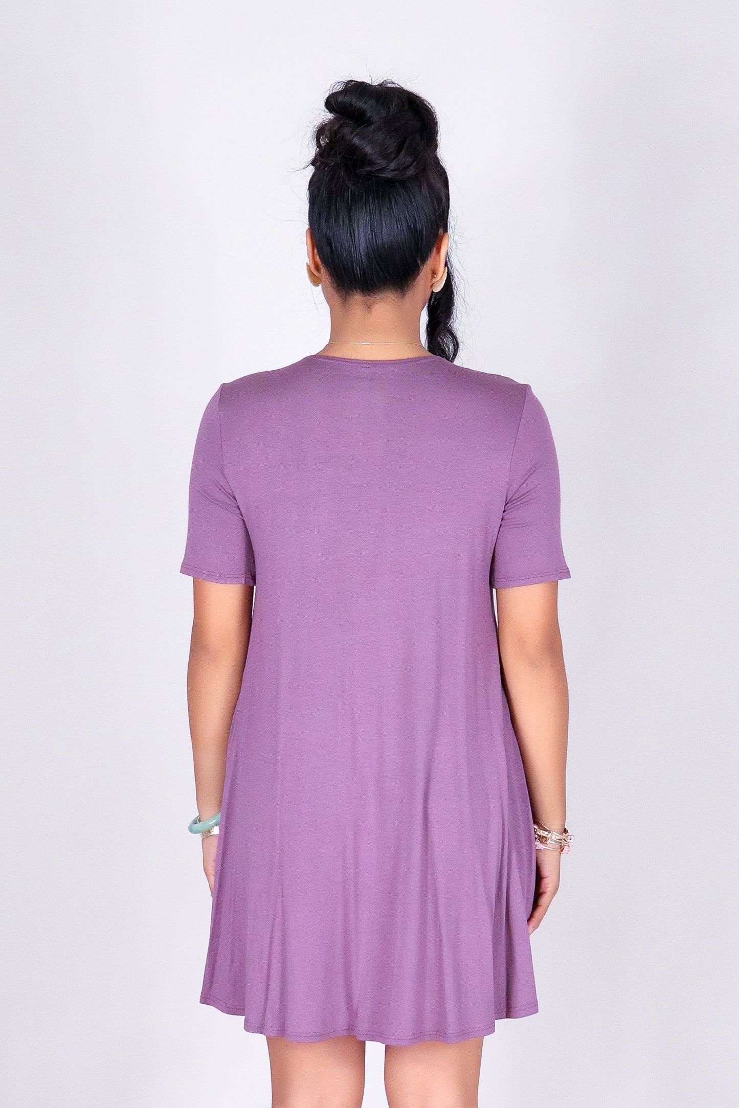MEADOW SWAY TRAPEZE DRESS