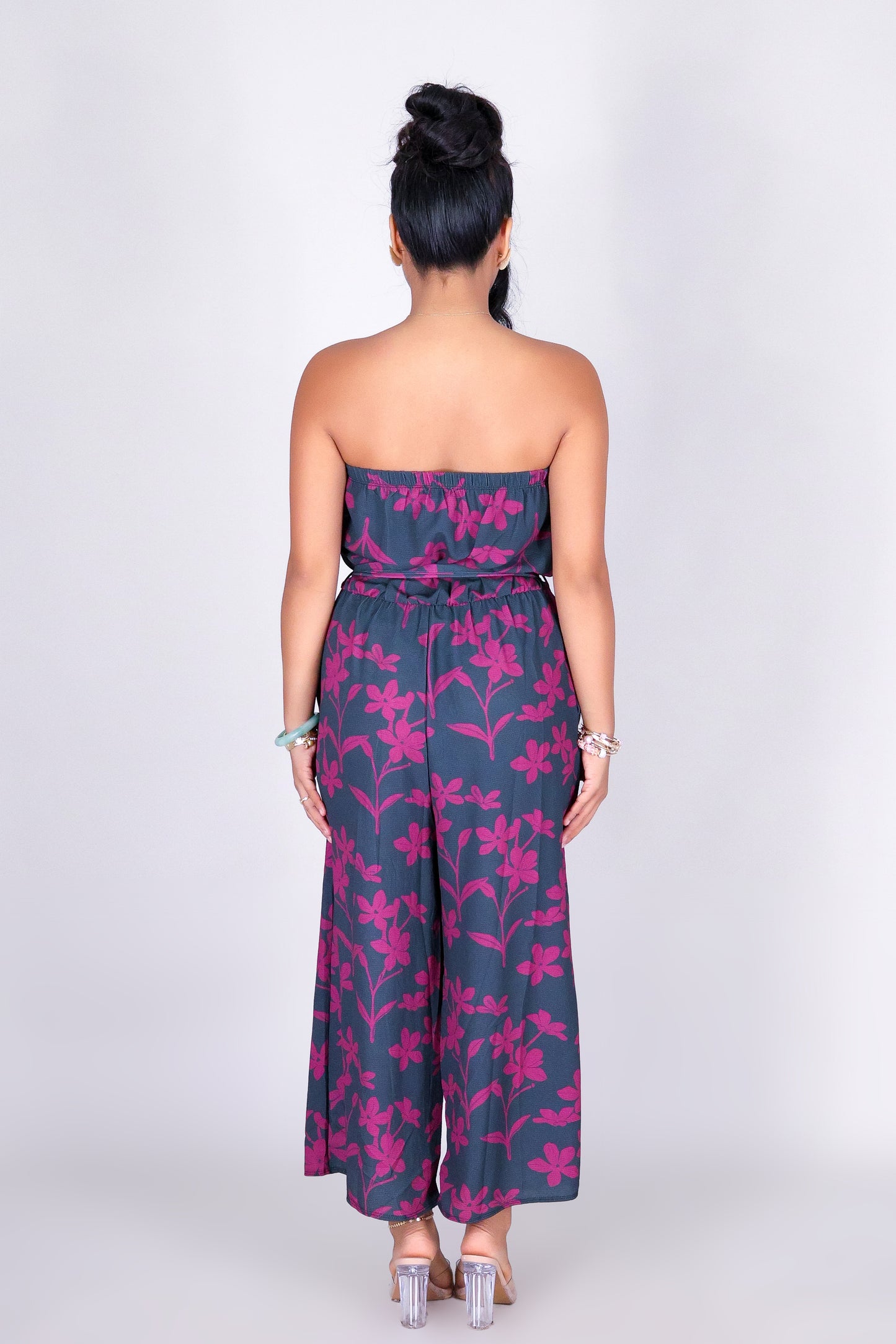 JASMINE GARDENIA TUBE JUMPSUIT