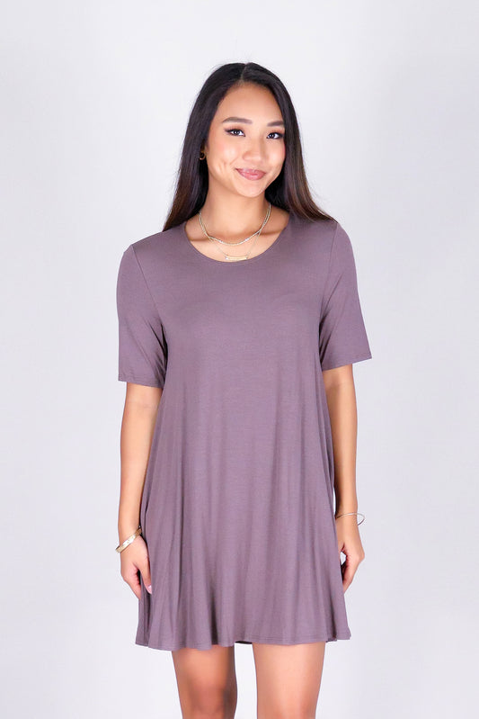 MEADOW SWAY TRAPEZE DRESS