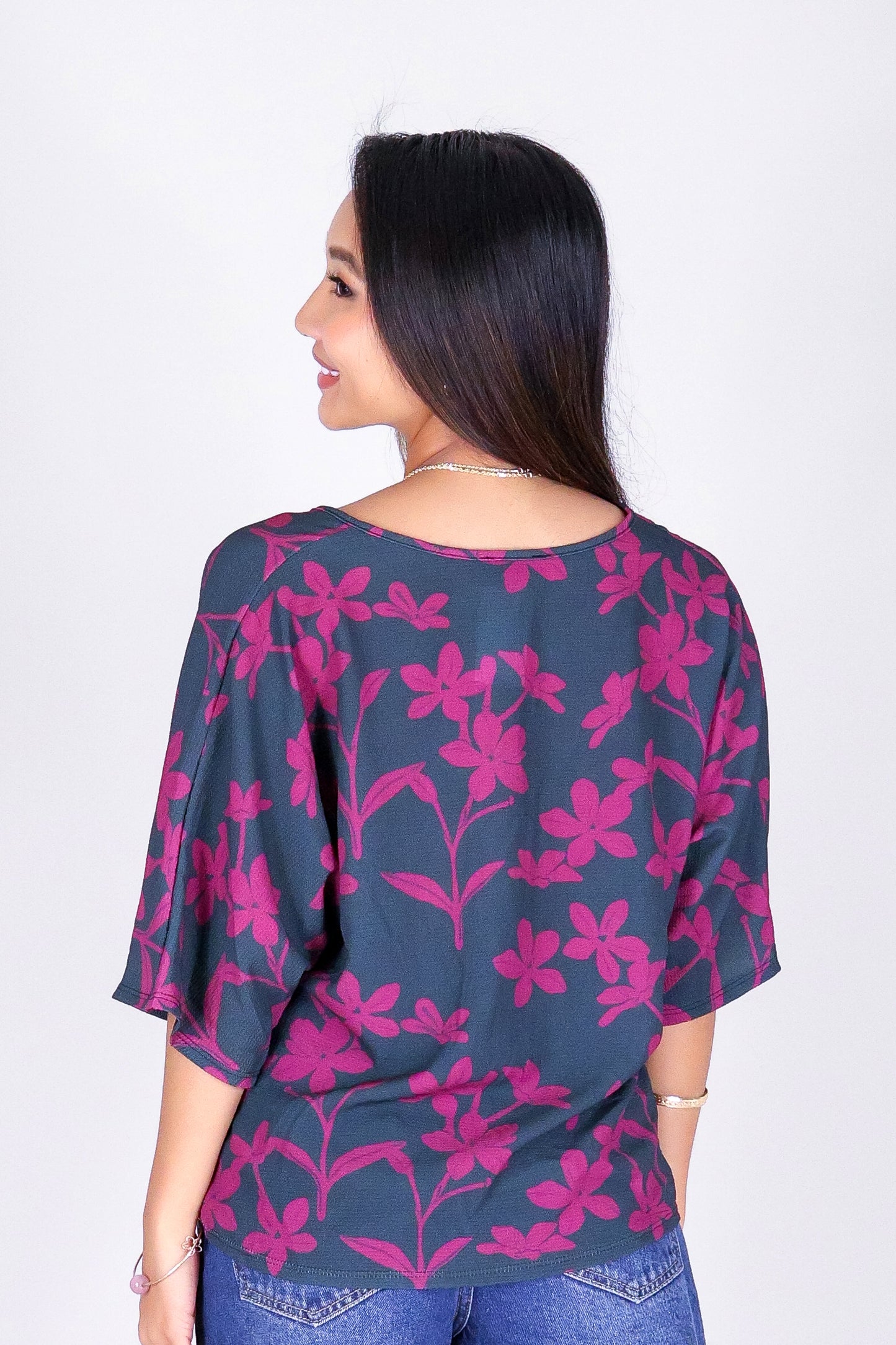 JASMINE GARDENIA TWIST BOTTOM TOP