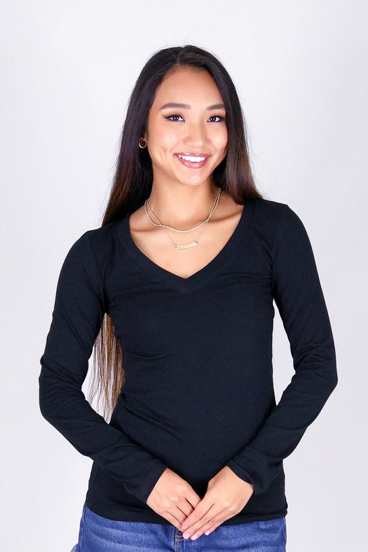 VERY RELAXED LONG SLEEVE TOP