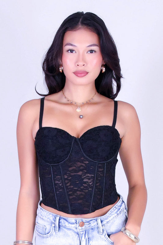 TRUE ROMANCE LACE CORSET