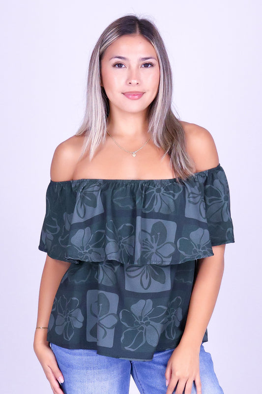 PUA STAMP OFF SHOULDER TOP