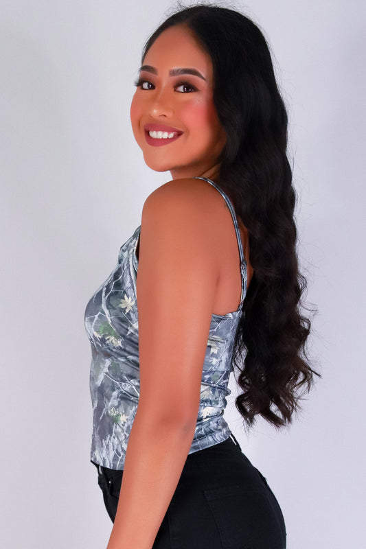 Jeans Warehouse Hawaii - SL PRINT - HUNTING CAMO TOP | By GREENWELL PROMOTIONS LTD