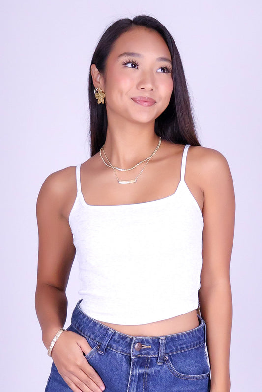 SWEETHEART RIBBED TOP