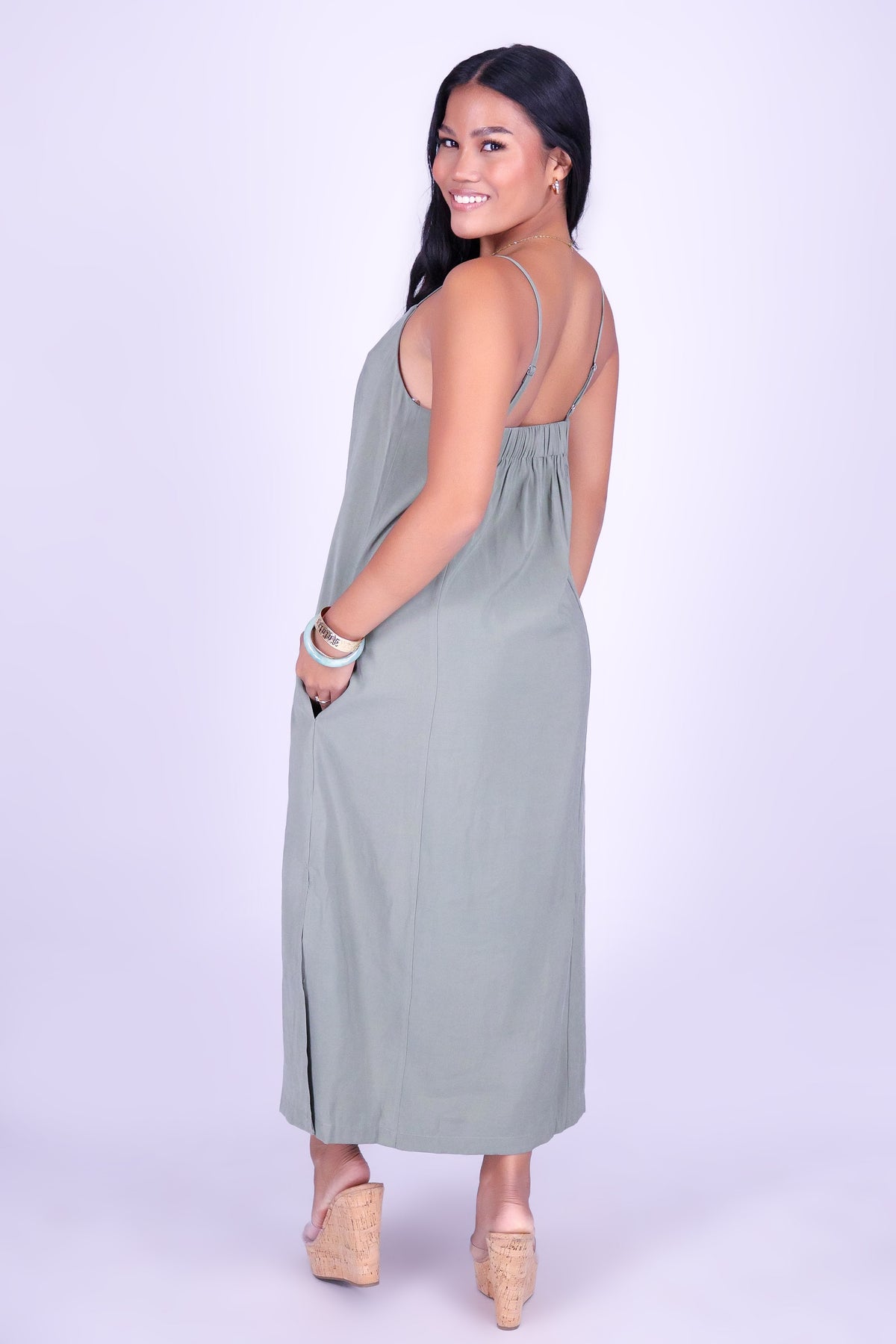 ALL THAT REMAINS MIDI DRESS