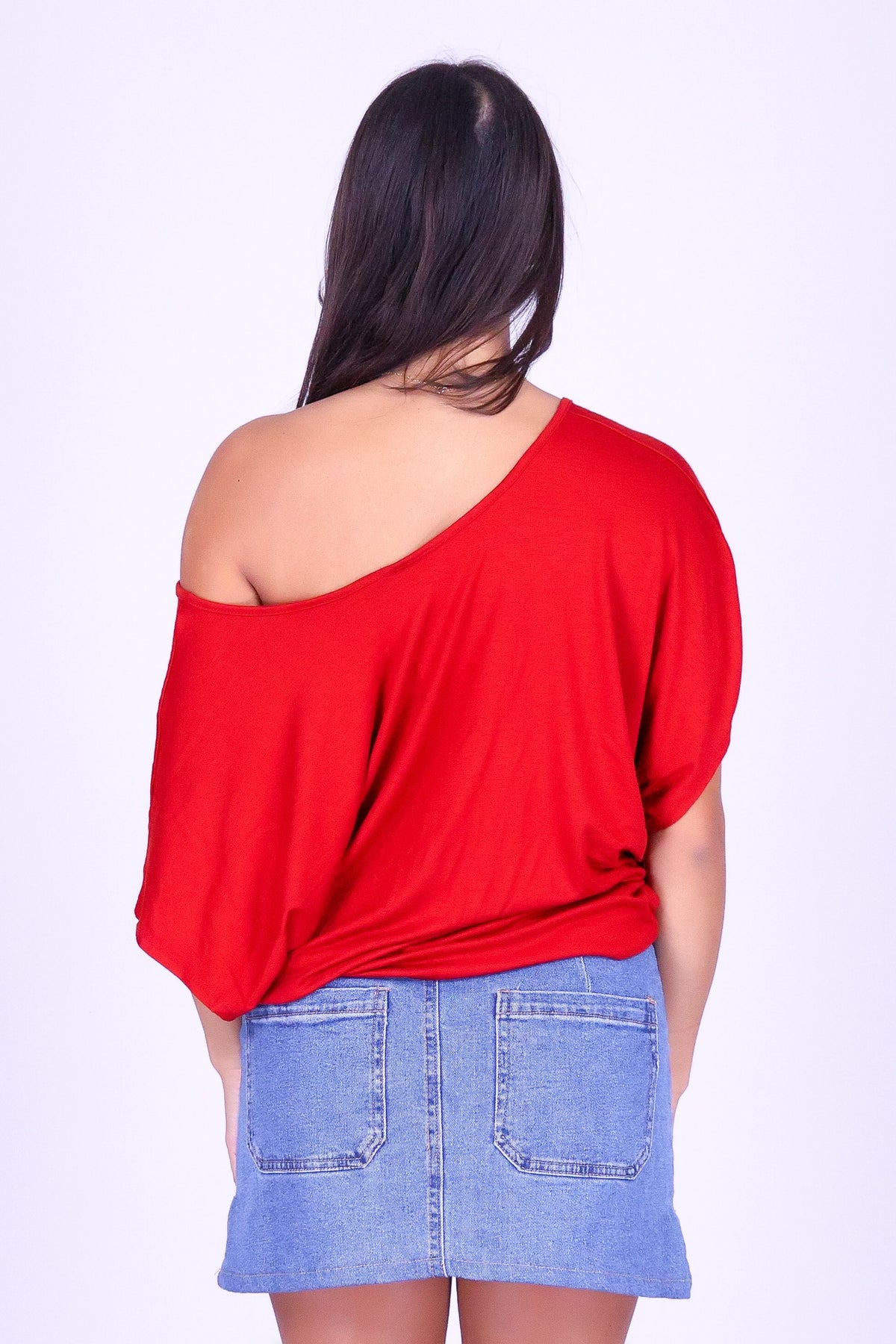 AT IT AGAIN DOLMAN TOP