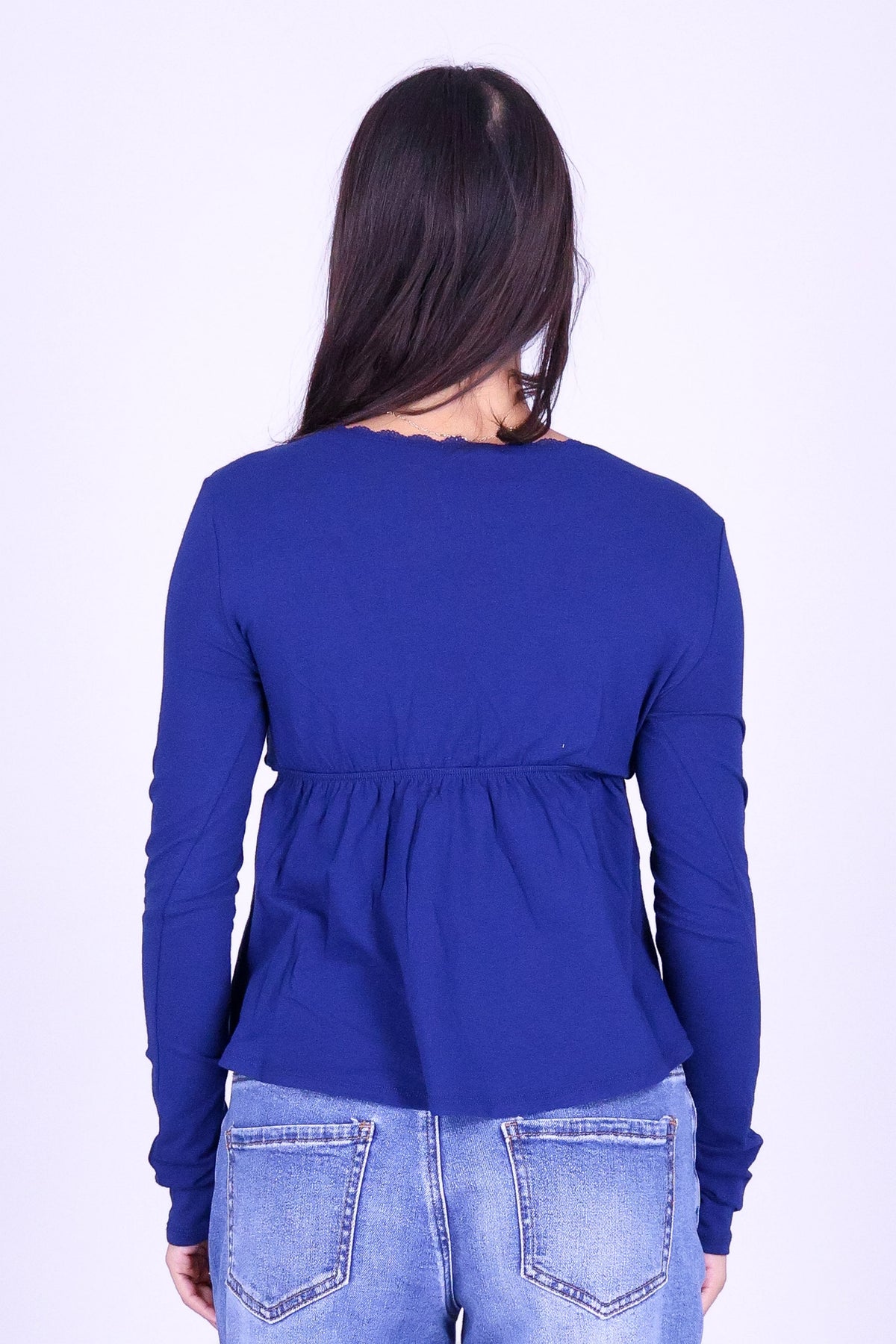 A LITTLE CRUSH BABYDOLL TOP