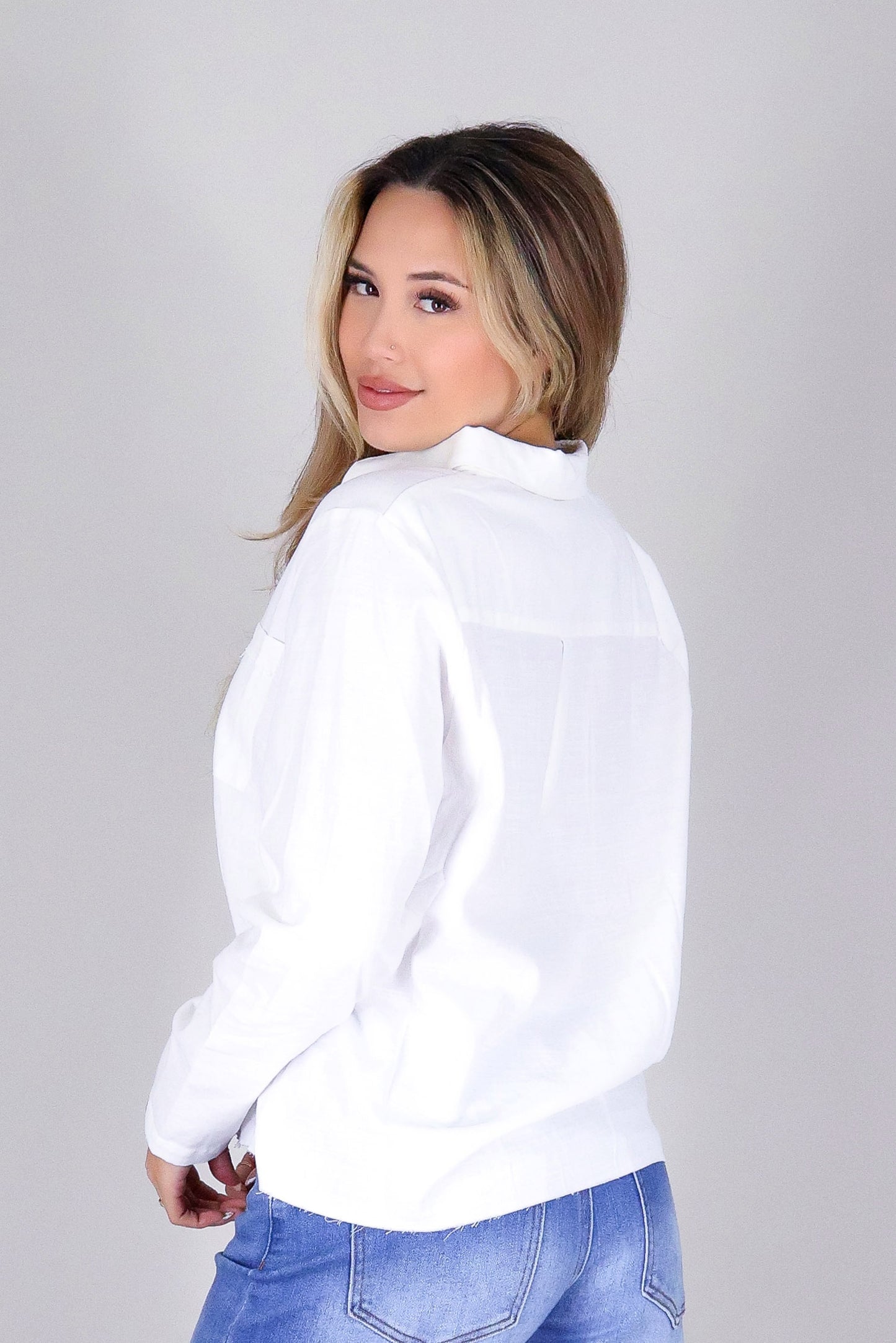 DREAM STATE BUTTON DOWN TOP
