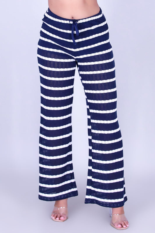 WEEKEND FUN STRIPED PANTS
