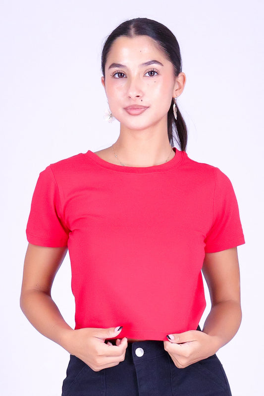 UP TO NO GOOD CROP TEE