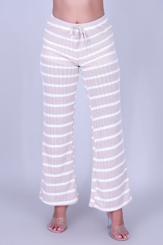 WEEKEND FUN STRIPED PANTS