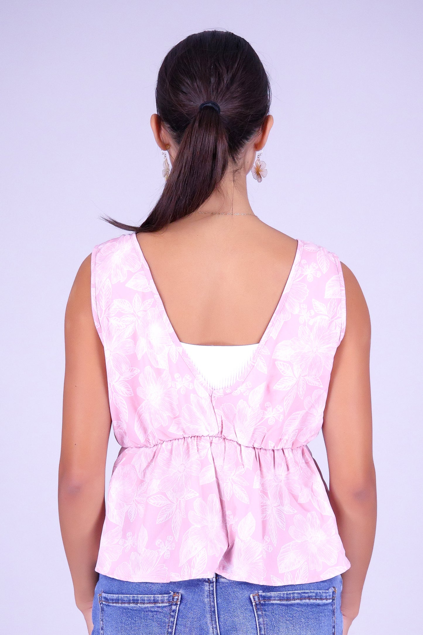 DRAWN TO BLOOM TOP
