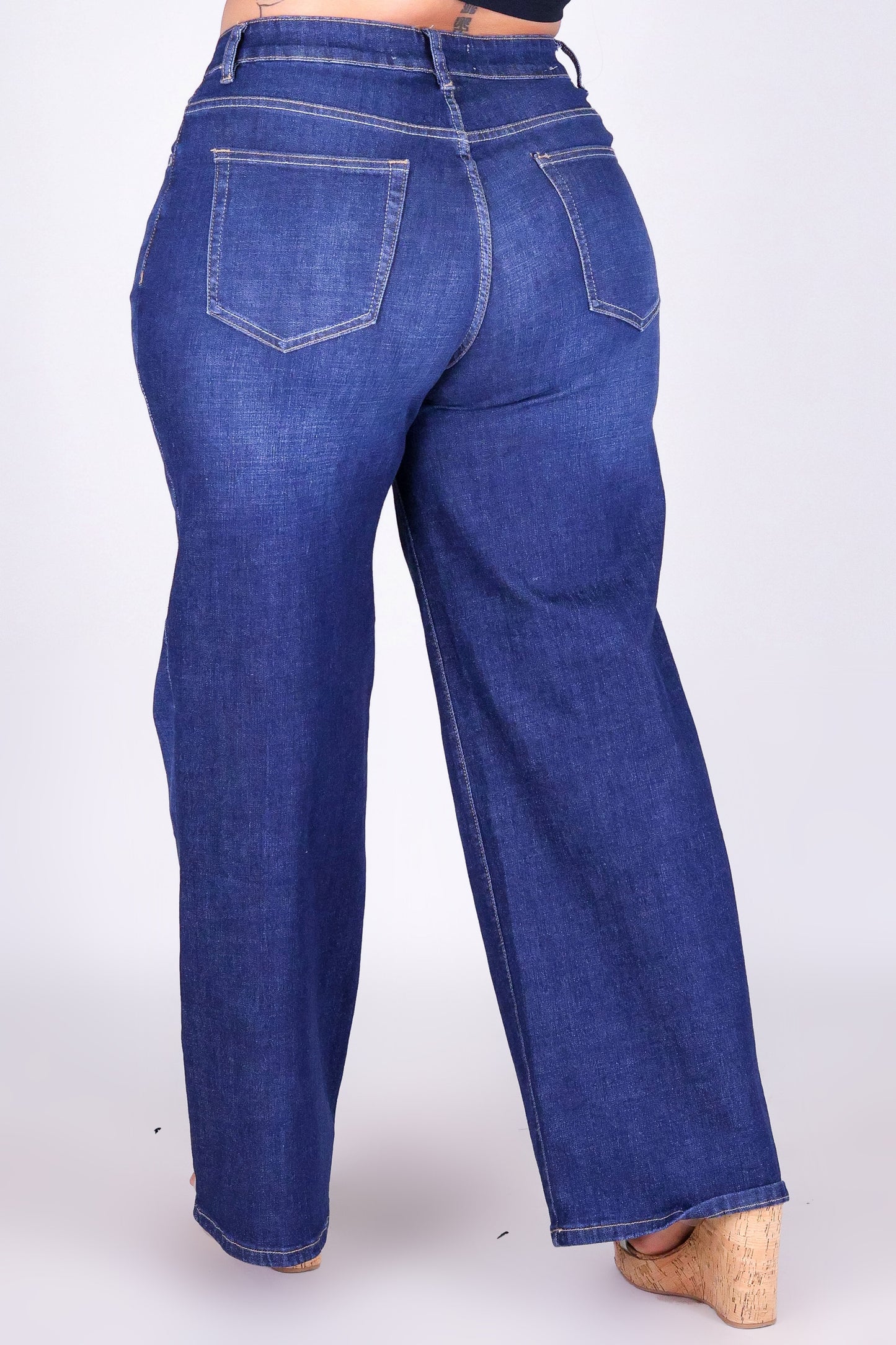 BREEZY BLUE BOYFRIEND JEANS