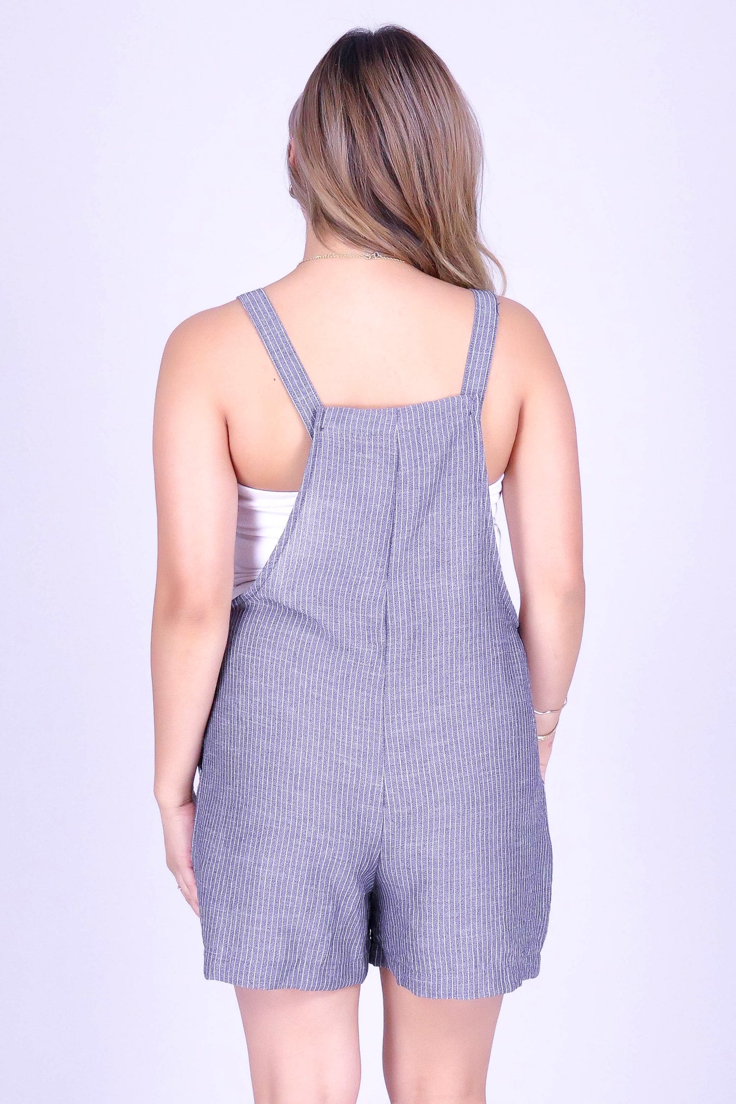 NATRUAL EASE OVERALL ROMPER