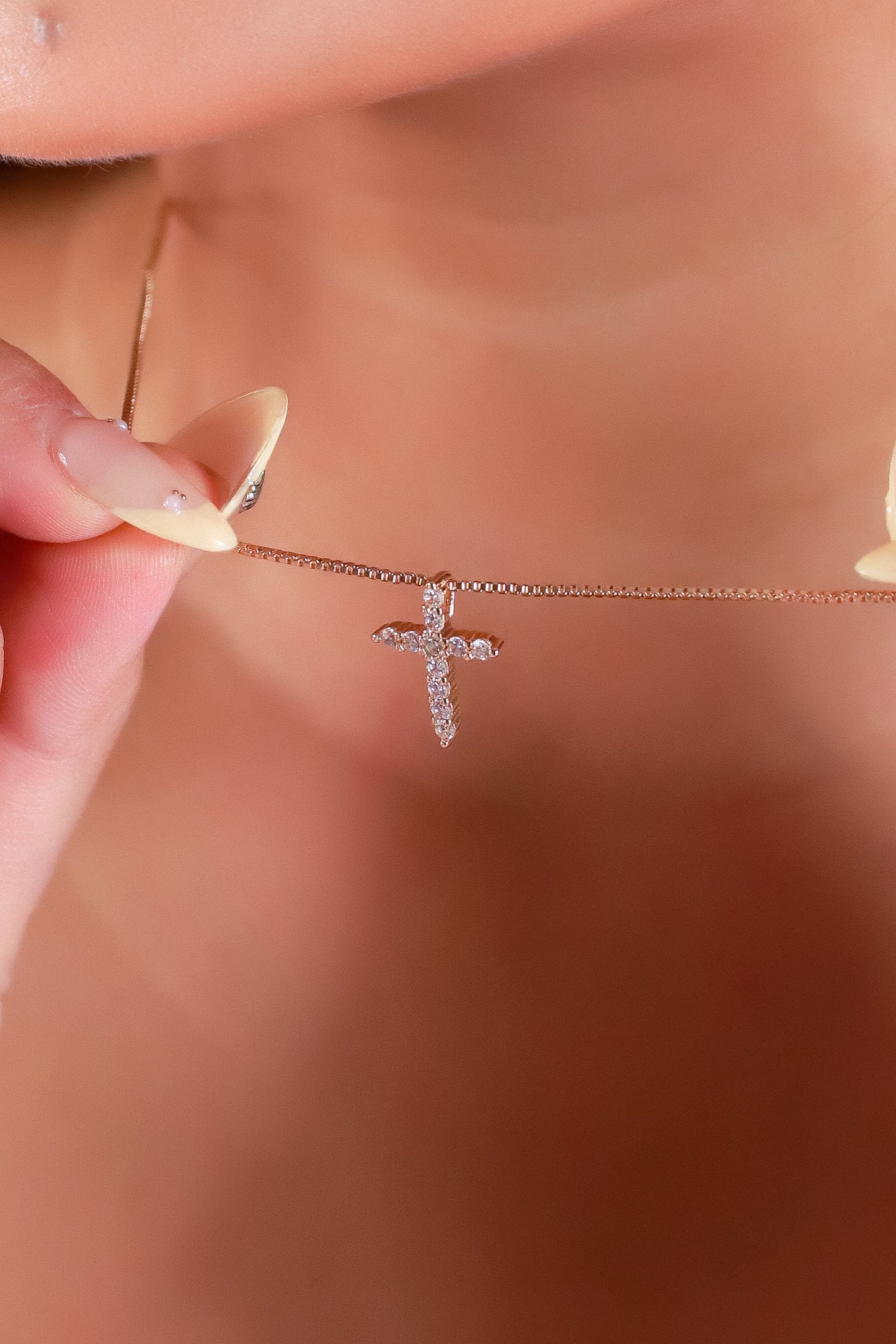 Jeans Warehouse Hawaii - NECKLACE SHORT PENDANT - RADIANT CROSS NECKLACE | By PRINCE CO