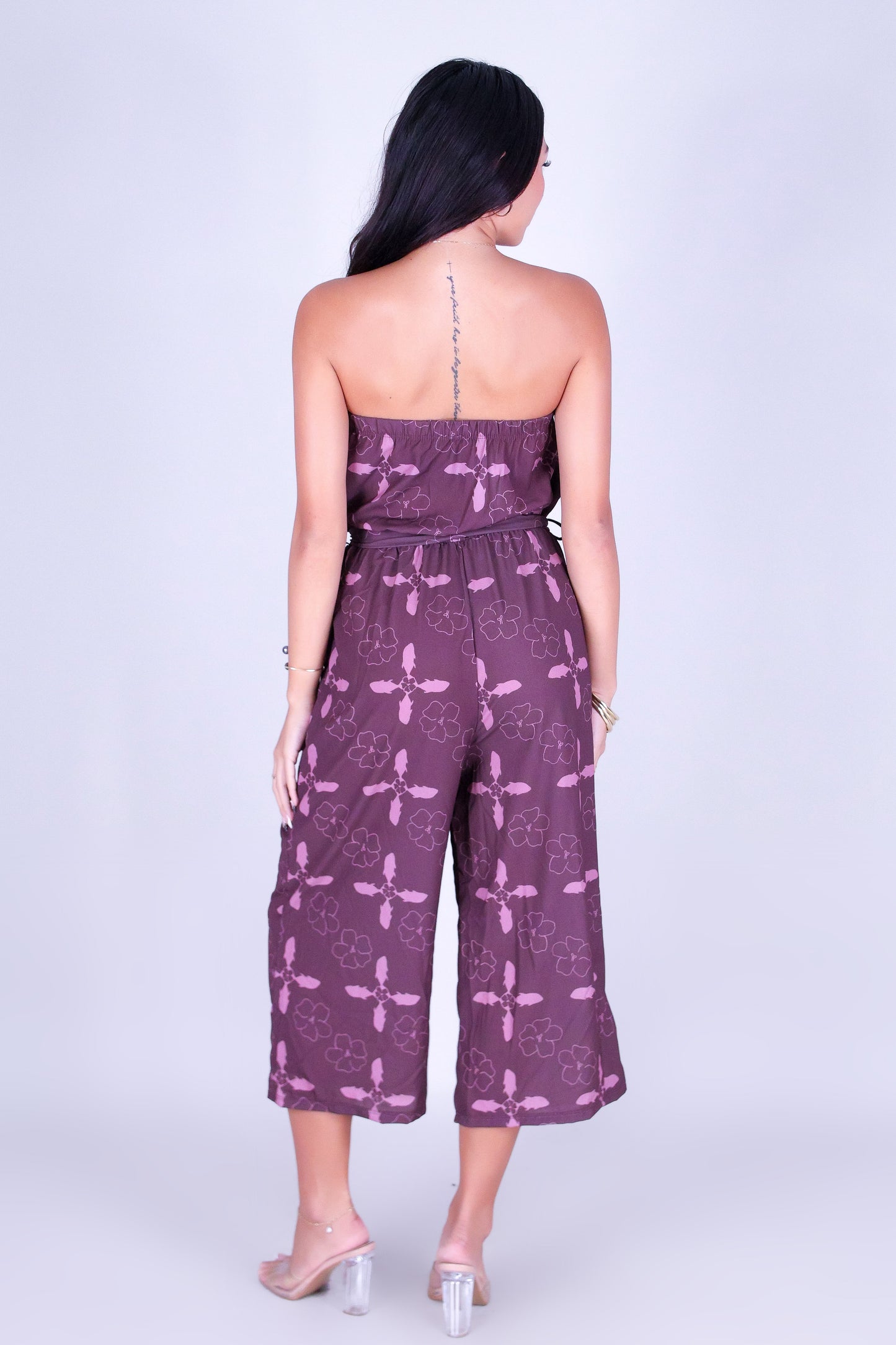 ULUA QUILT TUBE JUMPSUIT