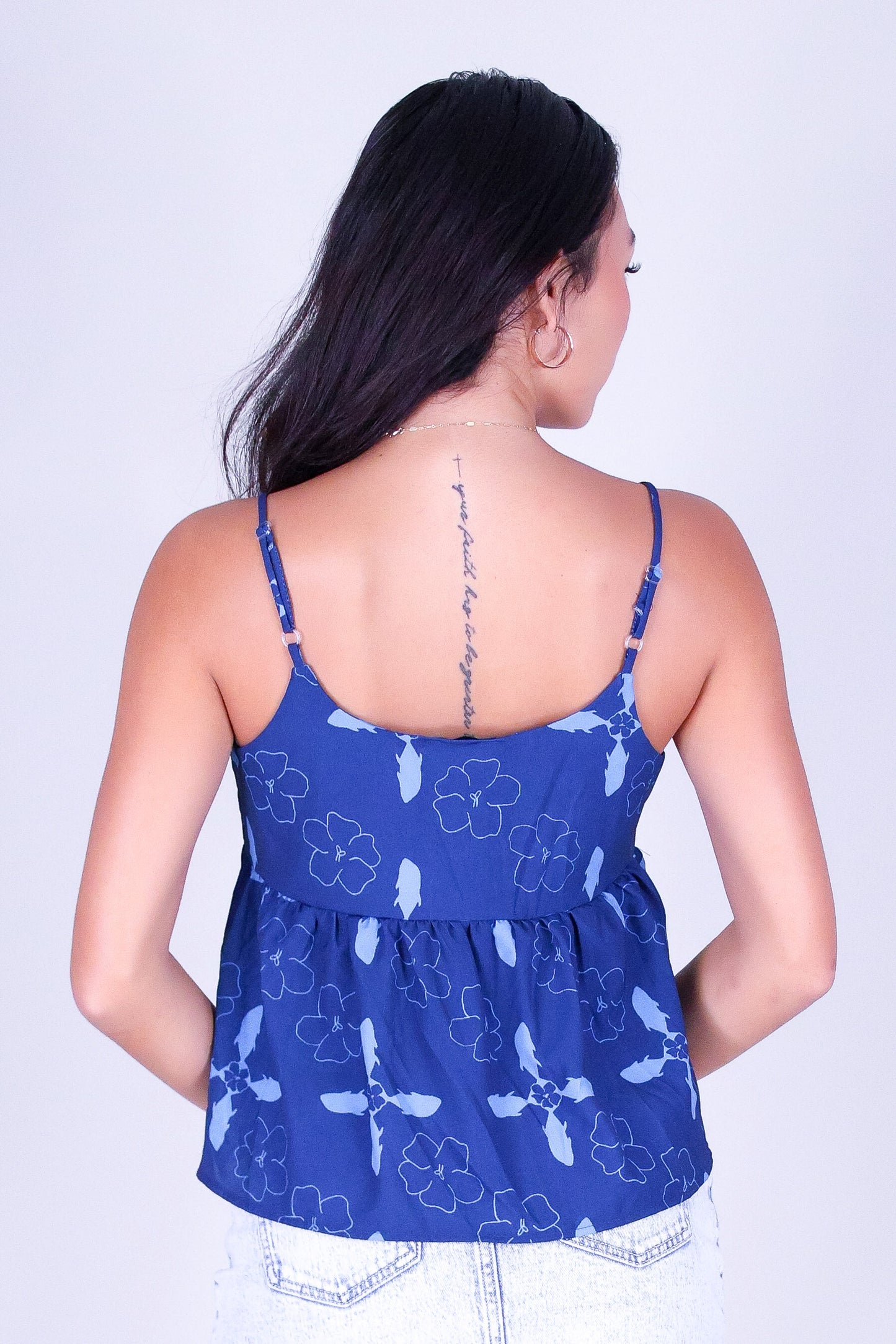 ULUA QUILT BABYDOLL TOP