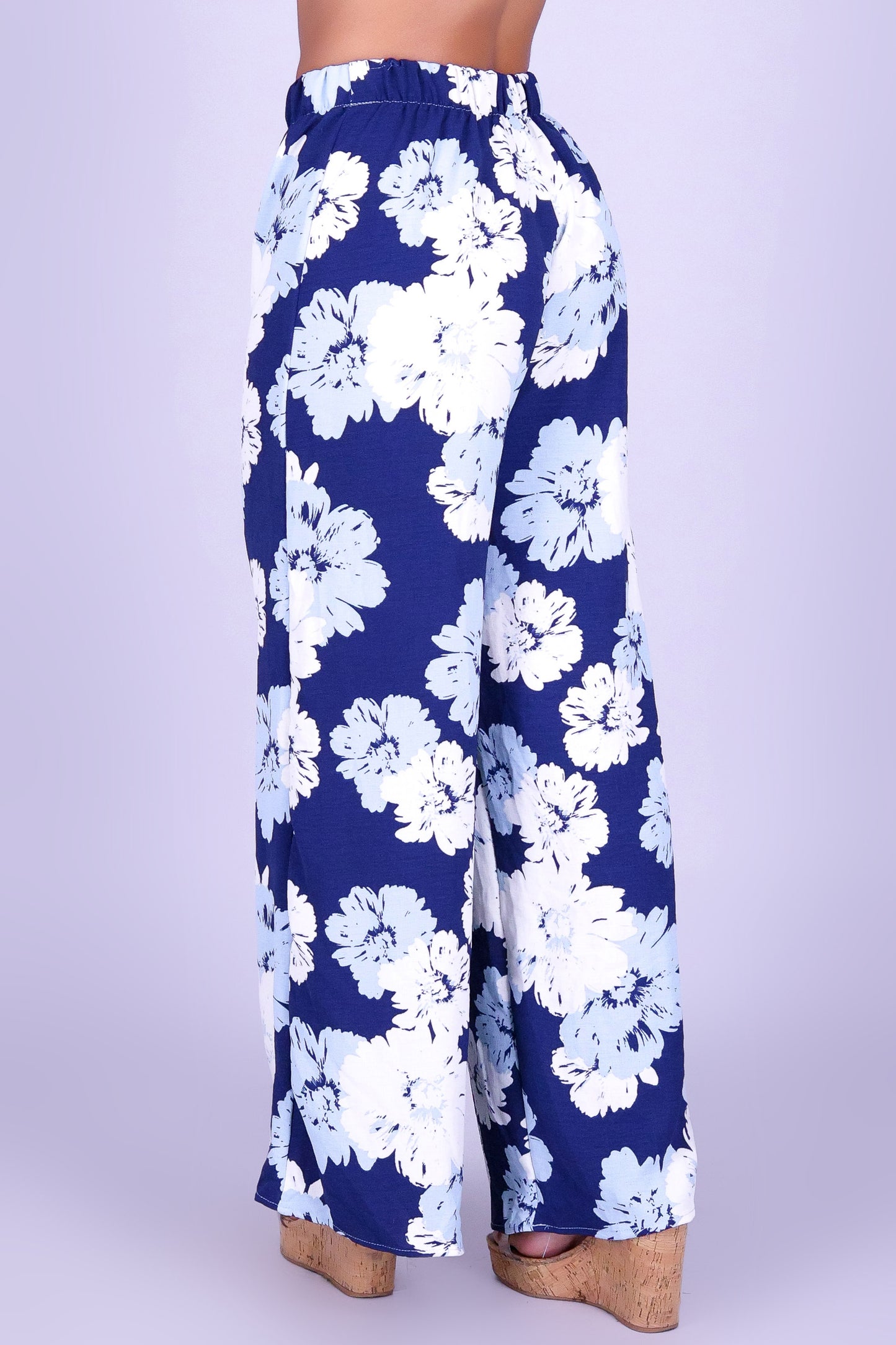 FLORAL VEIL PANTS