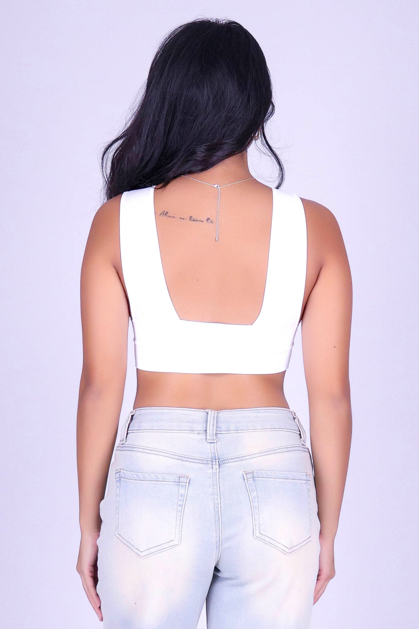 HERE FOR IT CROP TOP