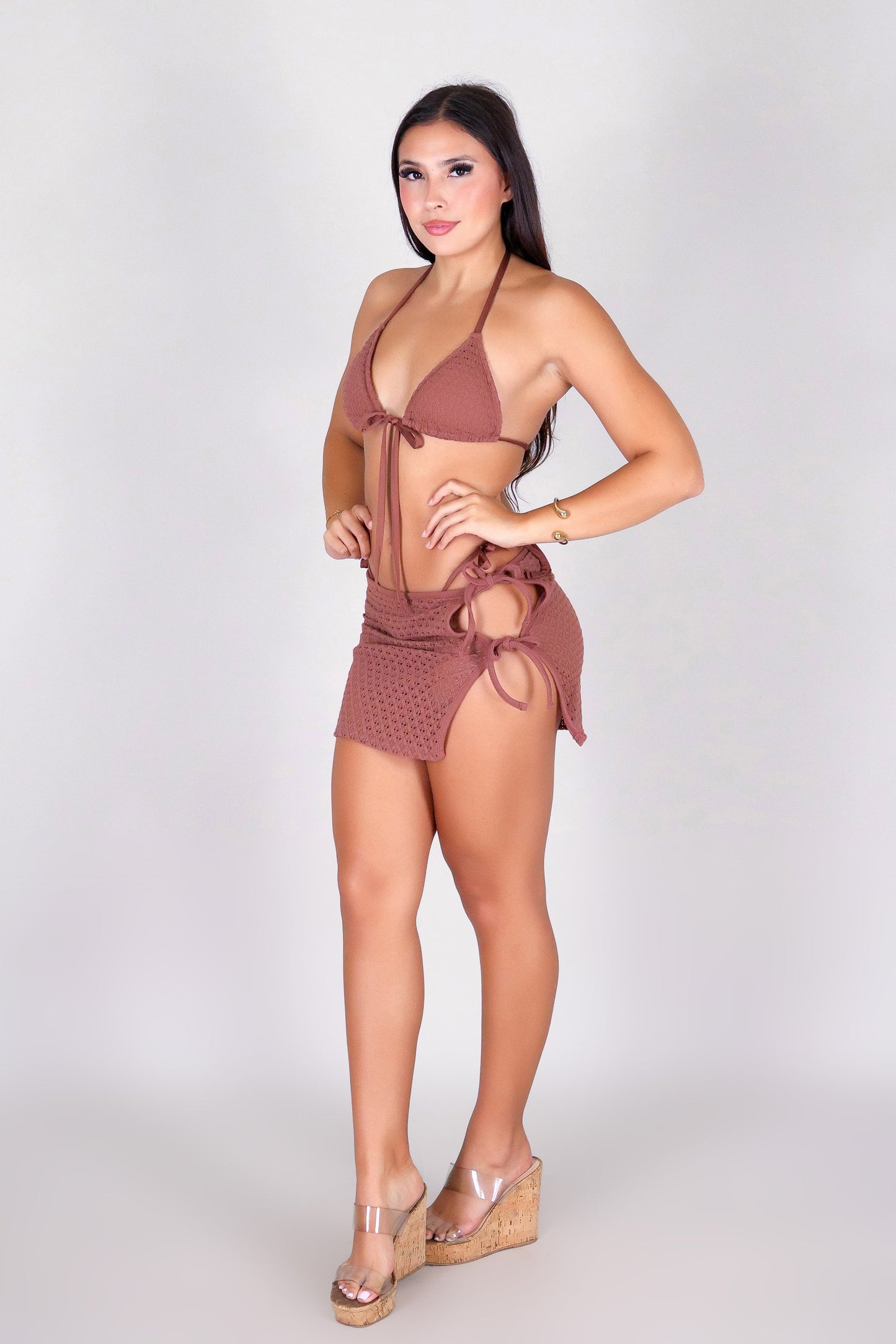 OCEAN GLOW CROCHET COVER UP SKIRT