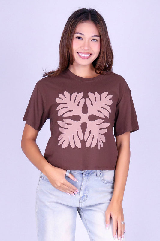 LAUAE QUILT CROP TOP