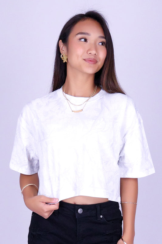 DEEP WOODS CROP TEE