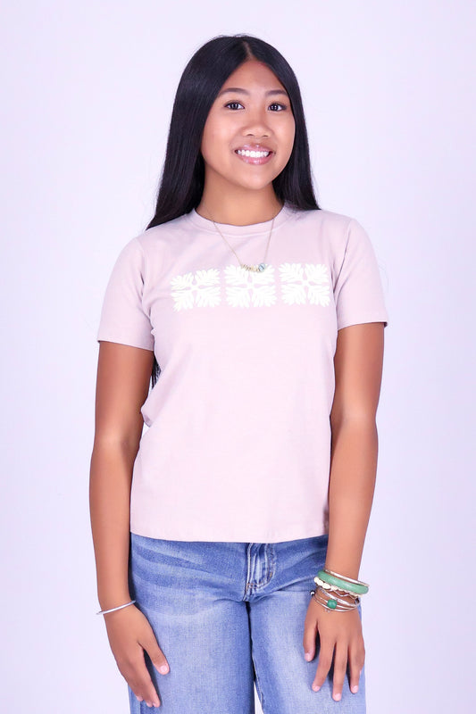 3 LAUAE QUILT OVERSIZED TEE | KIDS SIZE 4-14