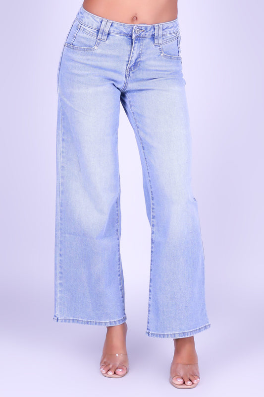 BLUE HAVEN WIDE LEG JEANS