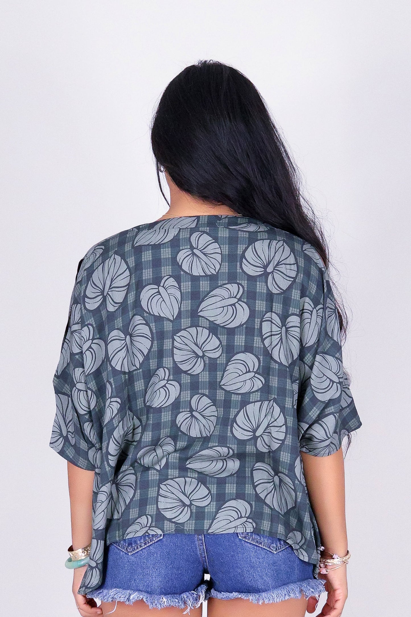 ANTHURIUM PALAKA BLOUSE