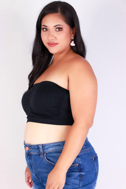 Jeans Warehouse Hawaii - PLUS BASIC BANDEAU TOPS - BANDEAU BABE | By TRINITY TRIBE