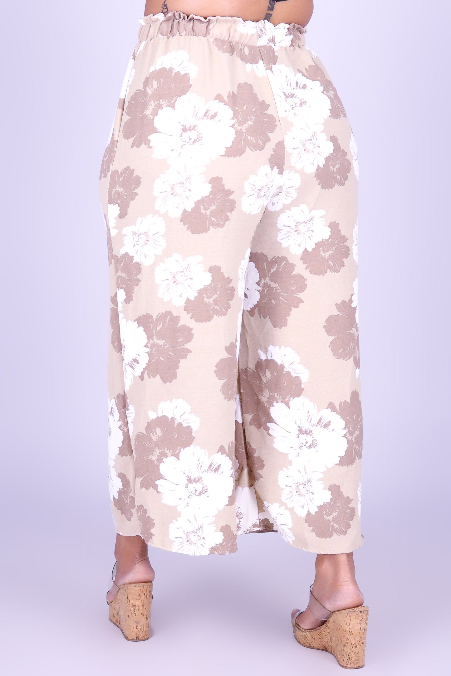 FLORAL VEIL PANTS