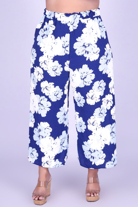 FLORAL VEIL PANTS