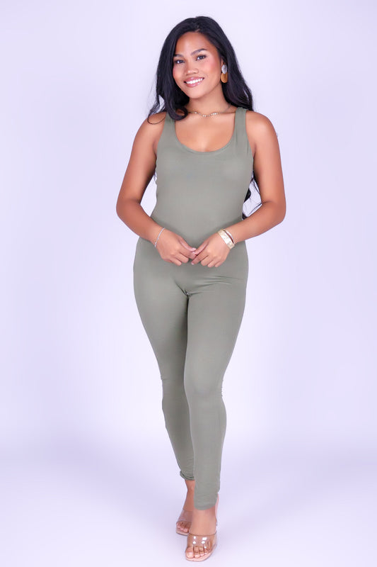 NO TURNING BACK CATSUIT JUMPSUIT