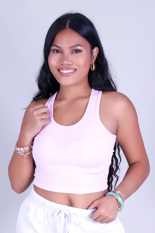 ACTIVE EDGE CROP RACERBACK TANK