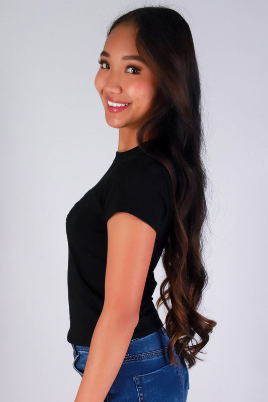 Jeans Warehouse Hawaii - S/S SCREEN - BLESSED 3D TEE | By ROCK & ROSE BY CHERIE