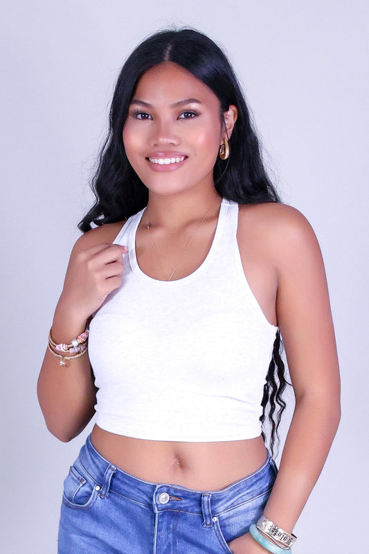 ACTIVE EDGE CROP RACERBACK TANK