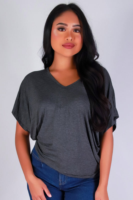 Jeans Warehouse Hawaii - SOLID DOLMAN TOPS - AT IT AGAIN DOLMAN TOP | By ADARA