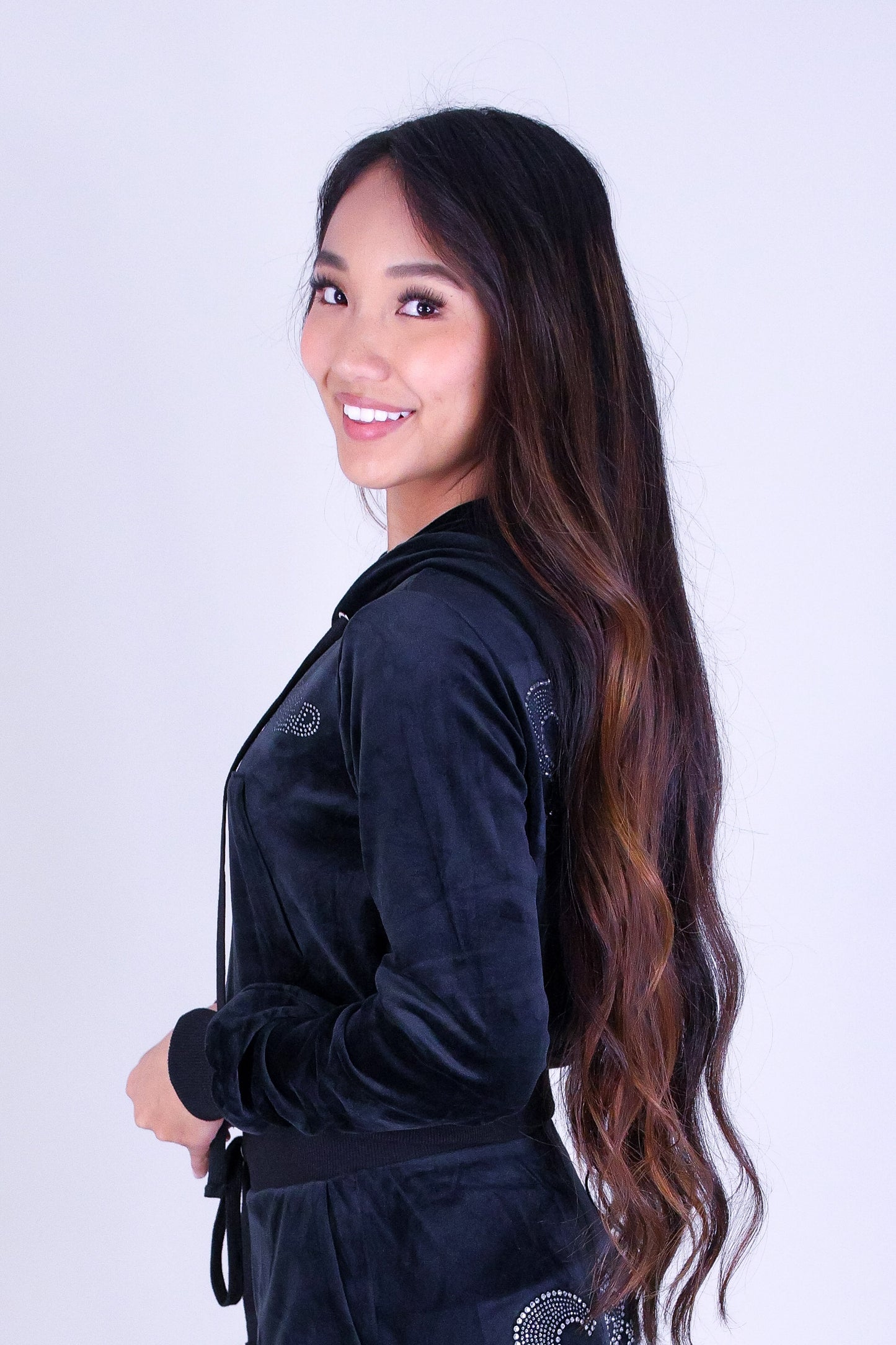 SPOILED BABE VELOUR JACKET