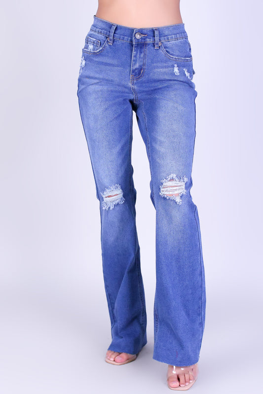 ON THE MOVE DENIM JEANS