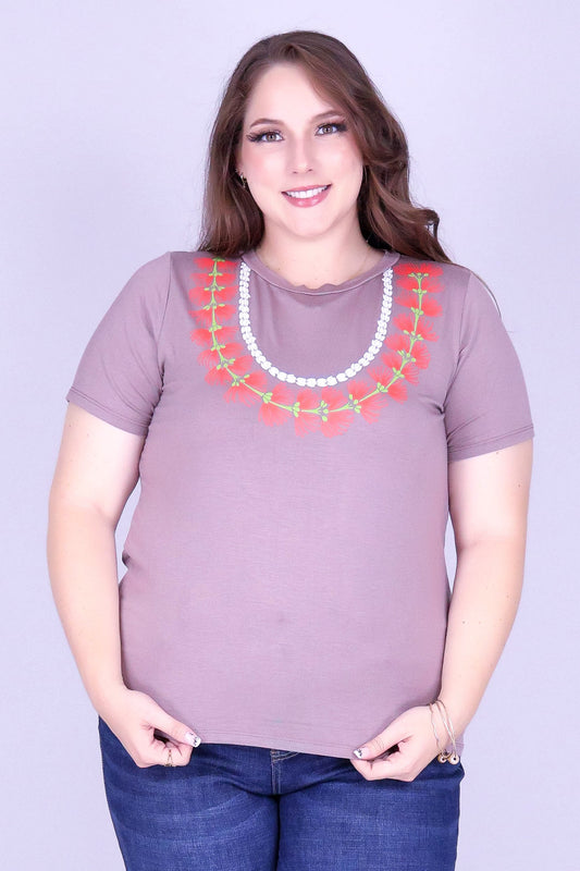 LEHUA LEI TEE