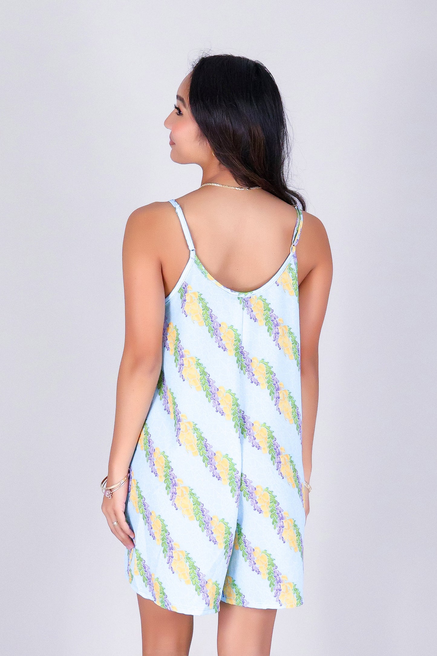 TWISTED LEI NO WAIST ROMPER