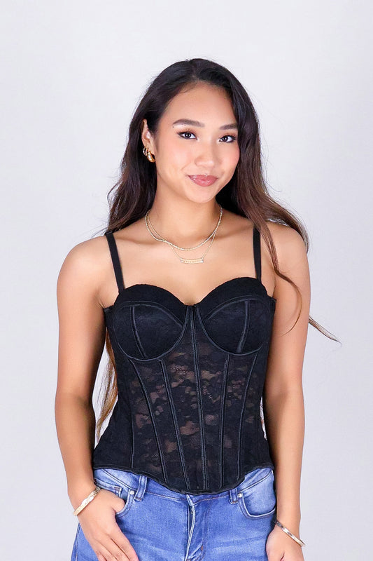BOUND IN BEAUTY CORSET TOP