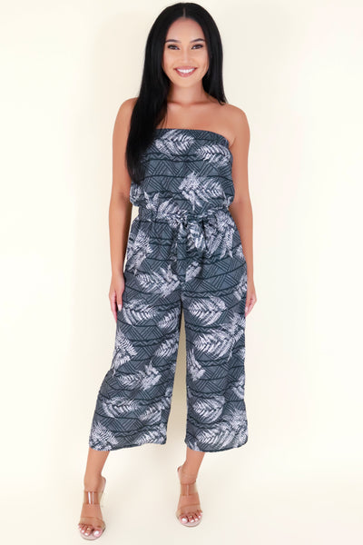 Jeans Warehouse Hawaii - PRINT CASUAL JUMPSUITS - ISLAND TIME JUMPSUIT | By LUZ