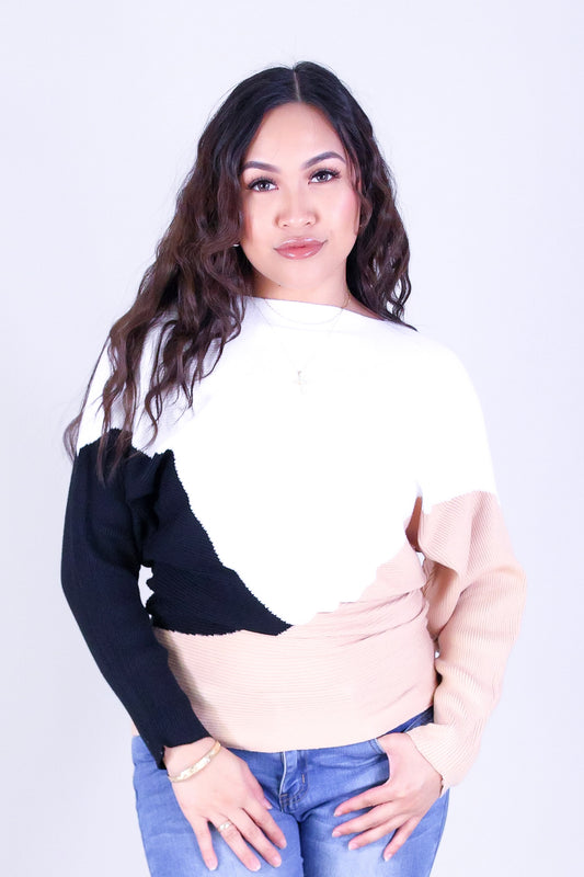 SWEET HAVEN SWEATER TOP