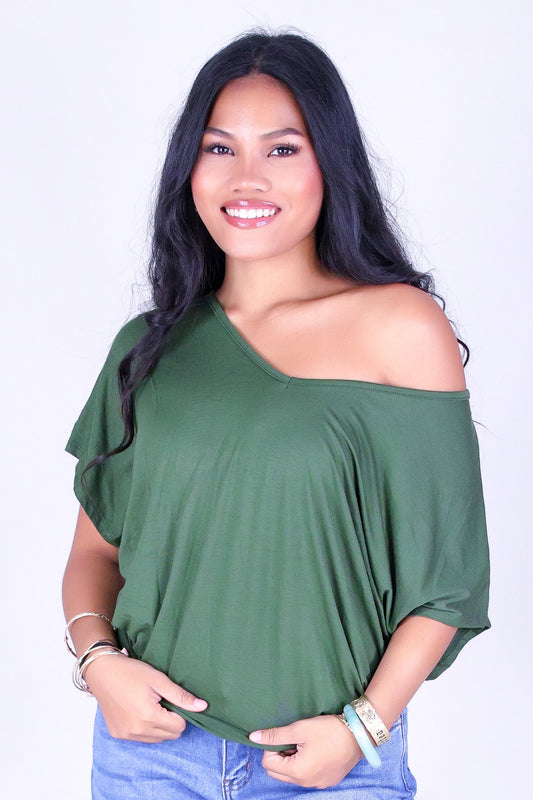 CLOUD NINE DOLMAN TOP