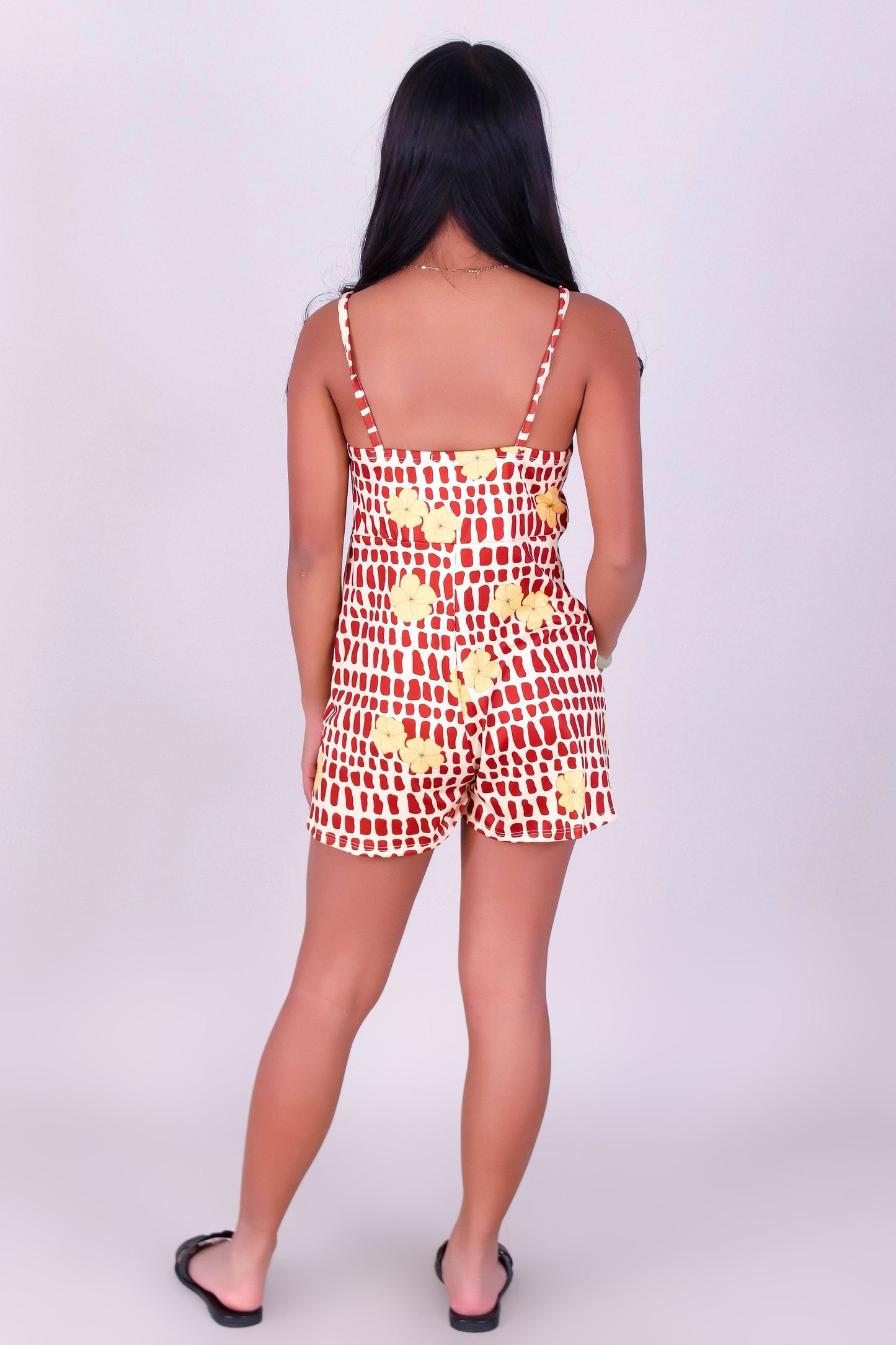 PUAKENIKENI MITER SHELL ROMPER | KIDS SIZE 2-16
