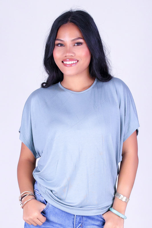 JUST IN CASE DOLMAN TOP