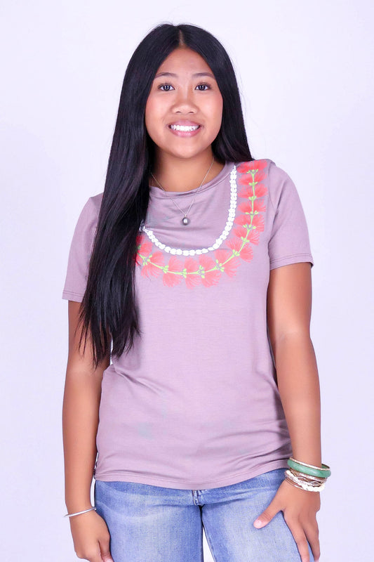 LEHUA LEI TEE | KIDS SIZE 8-16